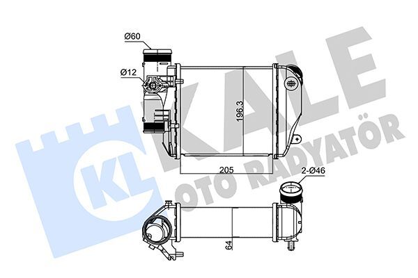 AUDI A6 05-11 TURBO RADYATÖRÜ 4F0145805E KALE