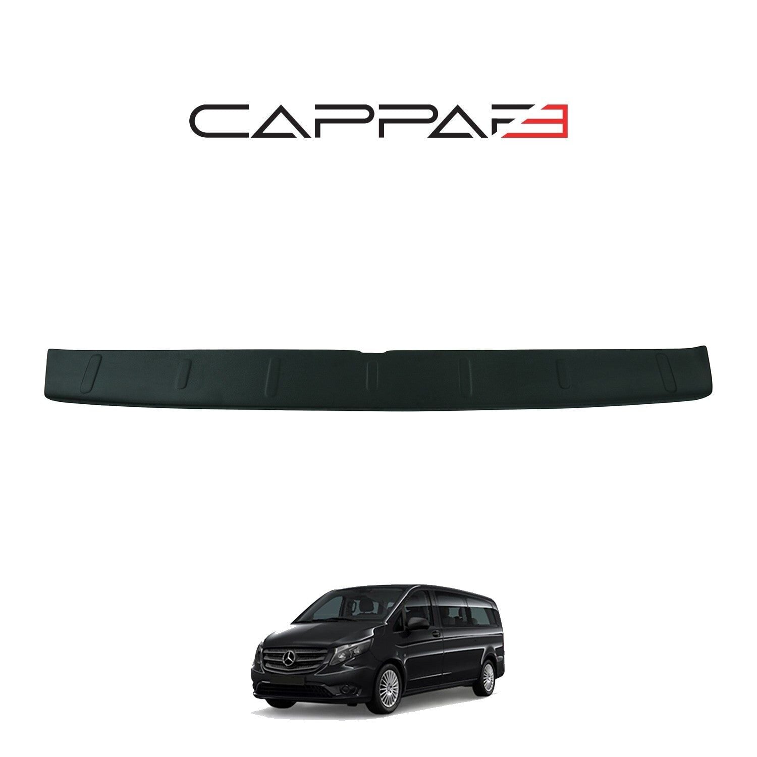 Mercedes Vito 2015-2020 Yıl Aralığı Uyumlu Arka Tampon Eşiği Mat