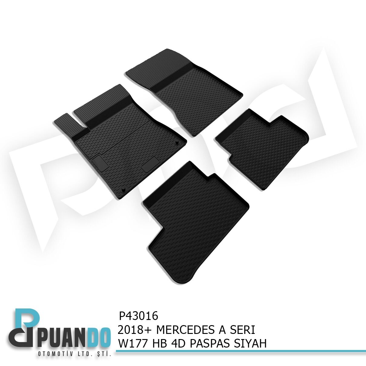 2018+ MERCEDES A SERI W177 HB 4D PASPAS SIYAH