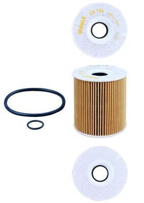 BMW E38-E39-E46-X5 E53 LAND ROVER RANGE ROVER III 99-12 YAG FILTRESI 11422247392 MAHLE