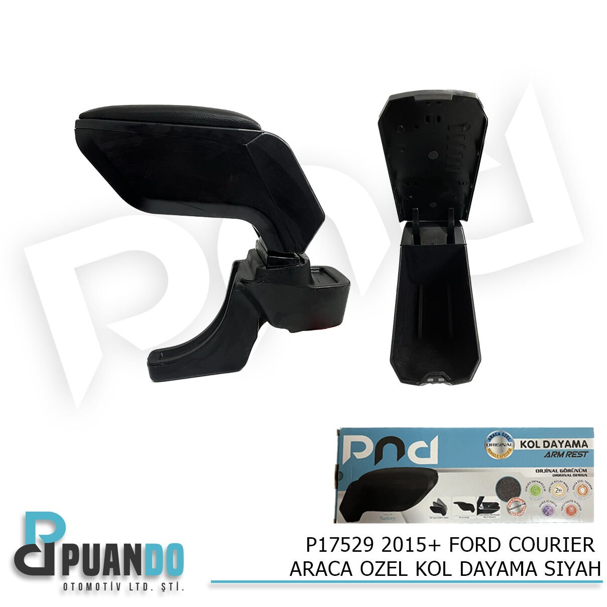 2015+ FORD COURIER ARACA OZEL KOL DAYAMA SIYAH