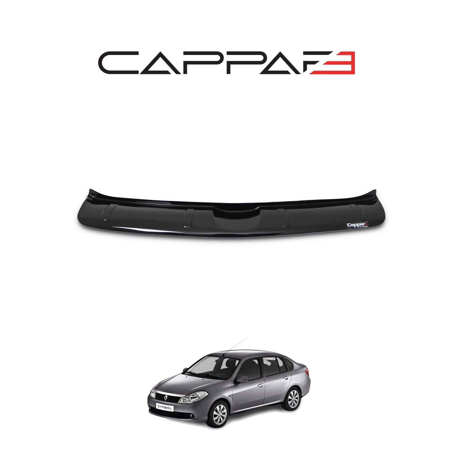 Renault Symbol 2009-2013 Yıl Aralığı Uyumlu Arka Tampon Eşiği Parlak