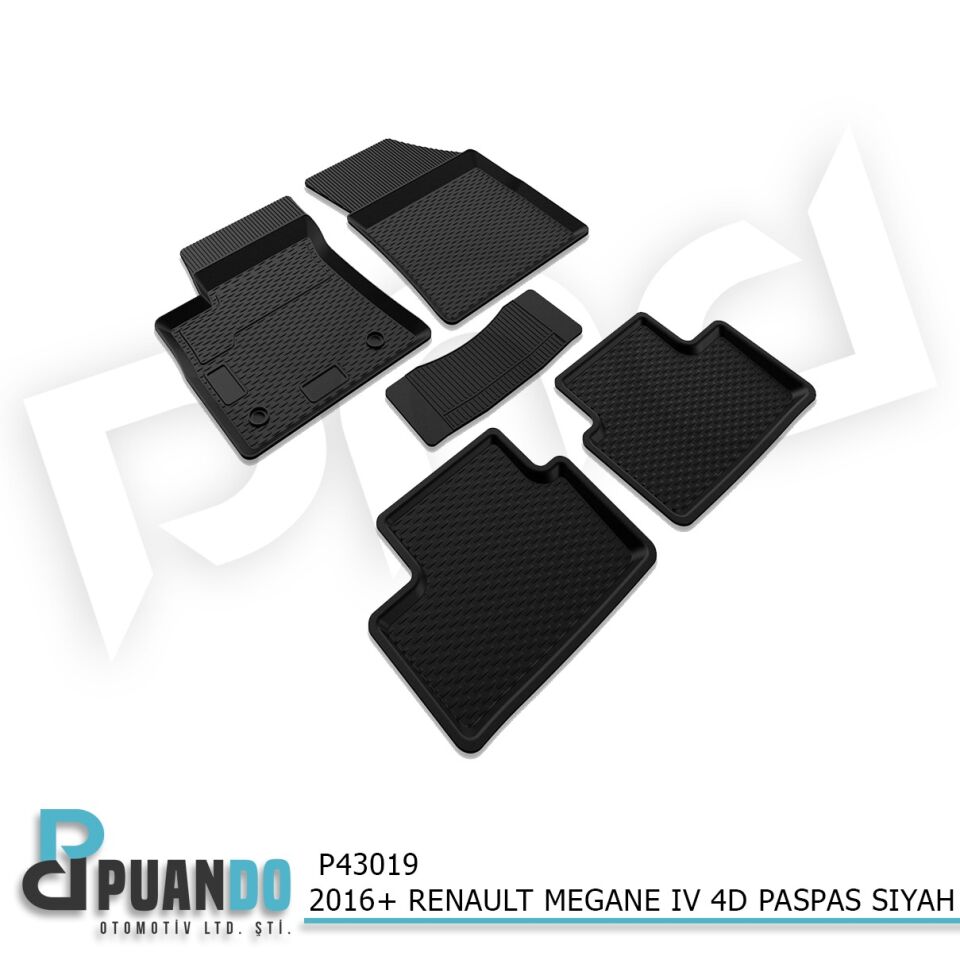 2016+ RENAULT MEGANE IV 4D PASPAS SIYAH