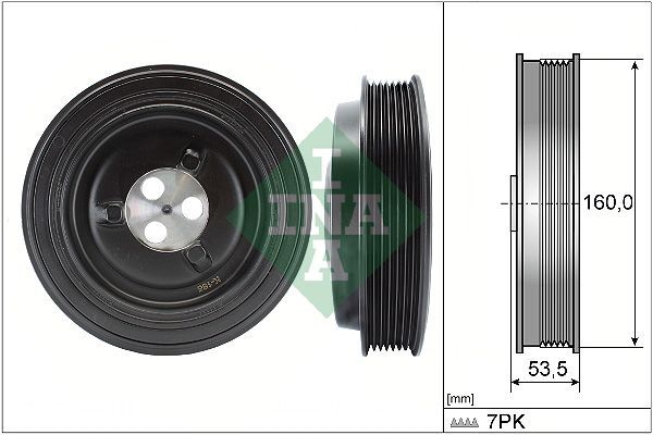 FORD TRANSIT V-347/V-363 06- KRANK KASNAGI BK3Q 6B319 CB INA