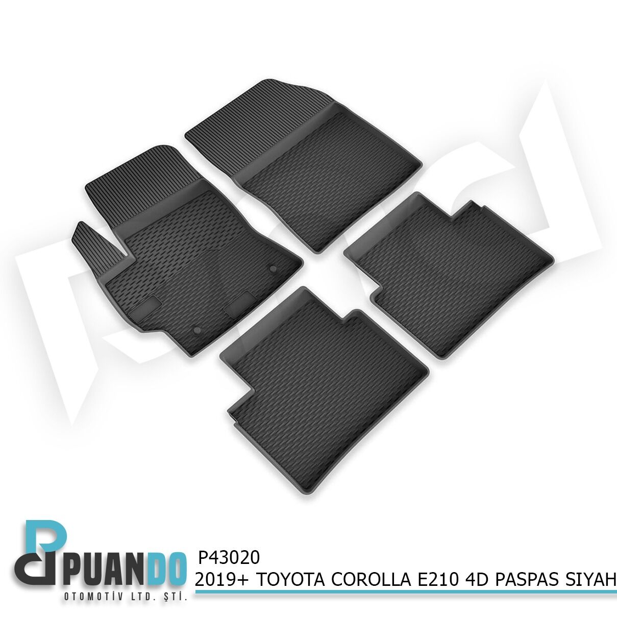 2019+ TOYOTA COROLLA E210 4D PASPAS SIYAH