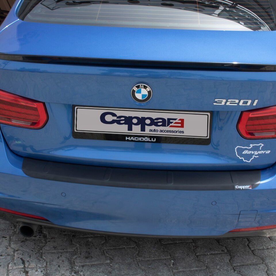 Bmw F30 Sd Arka Tampon Eşiği Koruma Mat Uyumlu 2011-2019