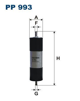 AUDI A6 08- YAKIT FILTRESI 4F0127401F FILTRON