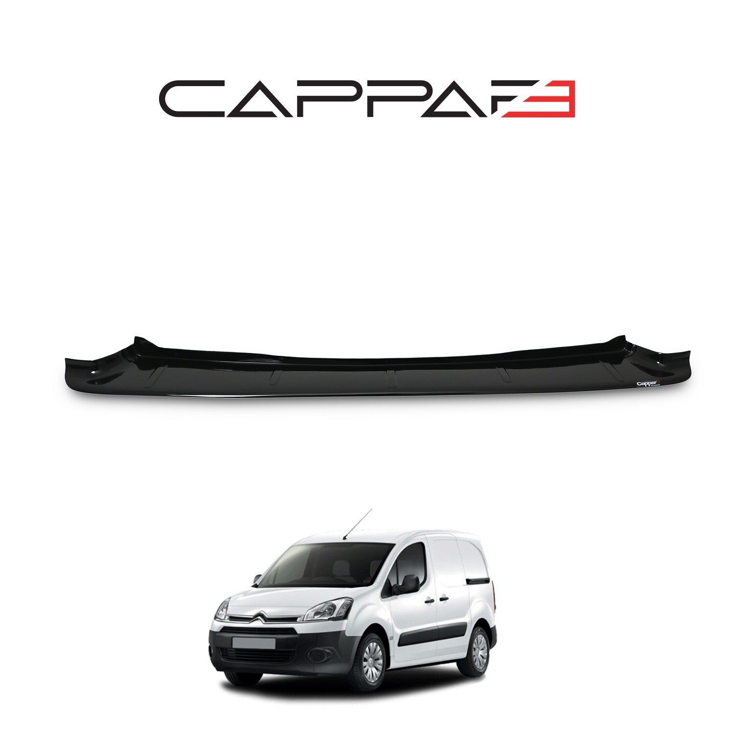 Citroen Berlingo 2009-2018 Yıl Arası Uyumlu Arka Tampon Eşiği Parlak