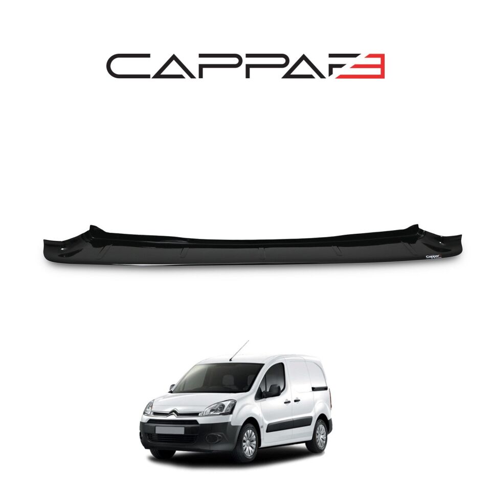 Citroen Berlingo 2009-2018 Yıl Arası Uyumlu Arka Tampon Eşiği Parlak