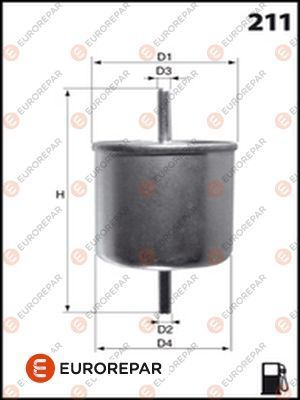 RENAULT SANTAFE MEGANE 96-03 YAKIT FILTRESI 7700820375 EUROREPAR