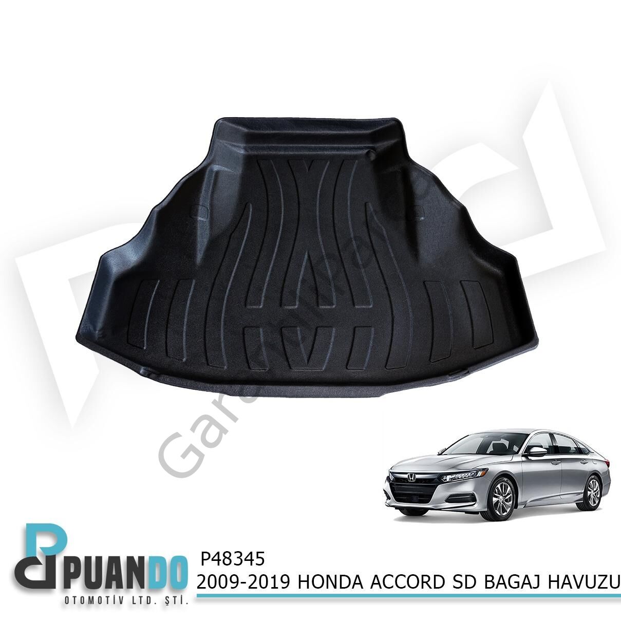 2009-2019 HONDA ACCORD SD BAGAJ HAVUZU