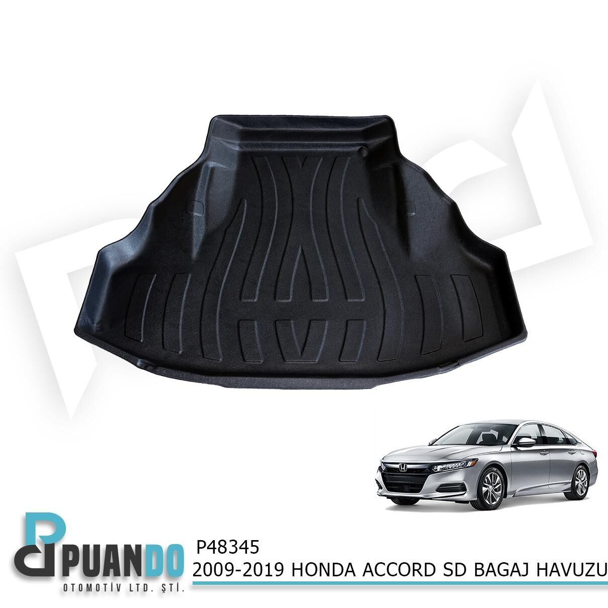 2009-2019 HONDA ACCORD SD BAGAJ HAVUZU