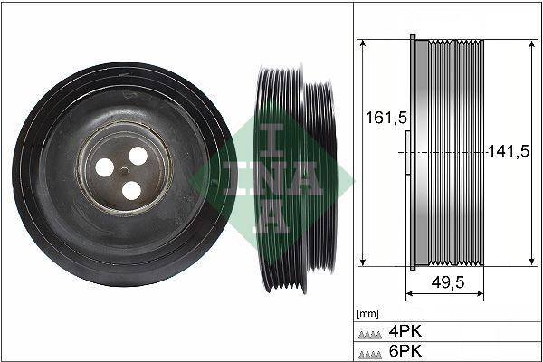 FORD TRANSIT V347/JUMPER-3/BOXER-3 06- KRANK KASNAGI BK2Q 6B319 BA INA