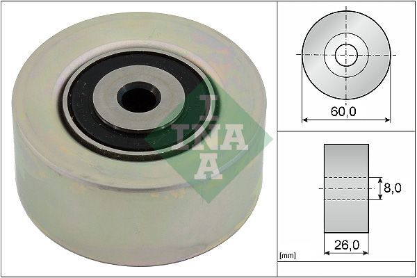 PEUGEOT 206/306/307 97- V KAYIS GERGI RULMANI 1613838280 / 5751.91 INA