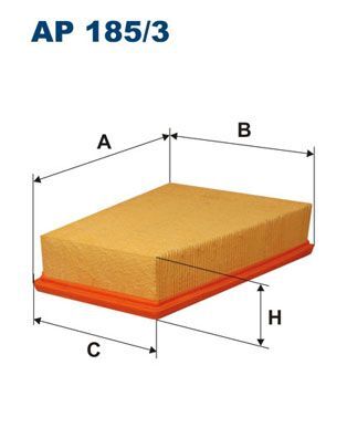 FIAT ALFA ROMEO GULIA 16- HAVA FILTRESI 50534420 FILTRON