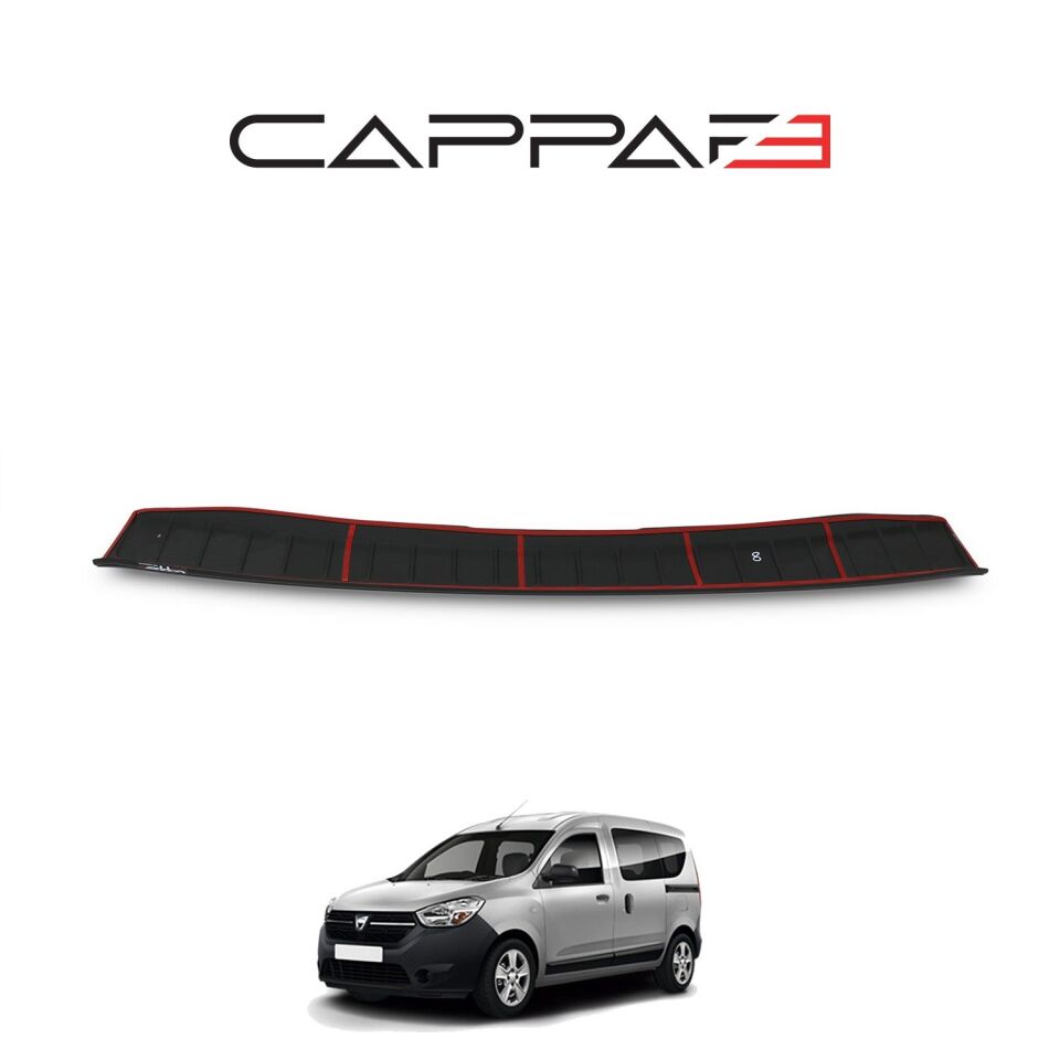 Dacia Dokker 2013- Yılı ve Sonrası Uyumlu Arka Tampon Eşiği Parlak