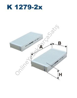 HONDA Hrv Polen Filtresi Filtron K 1279-2x