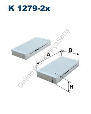 HONDA Hrv Polen Filtresi Filtron K 1279-2x