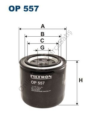 HONDA Hrv Yağ Filtresi OP 557