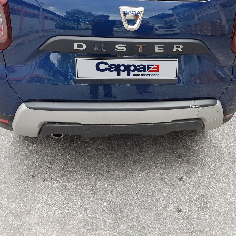 Dacia Duster 2018-2024 Yıl Aralığı Uyumlu Arka Tampon Eşiği Mat
