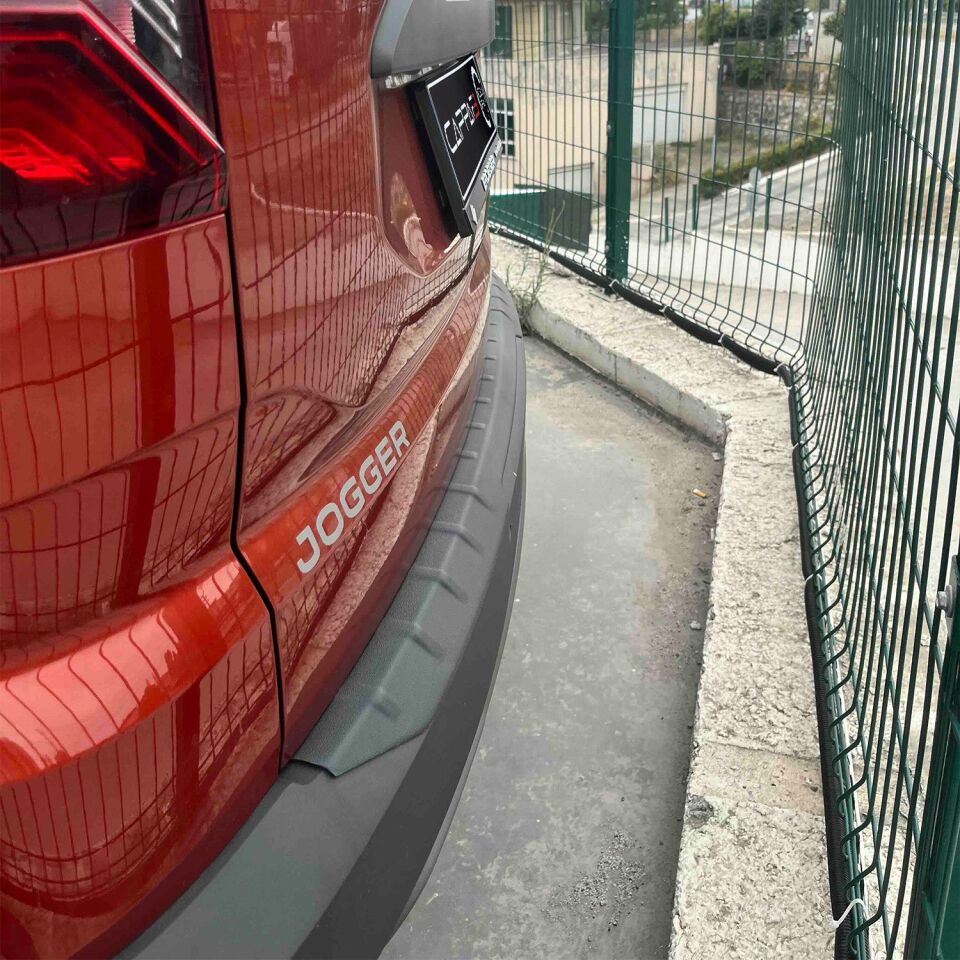 Dacia Jogger 2022- Yılı ve Sonrası Uyumlu Arka Tampon Eşiği Mat