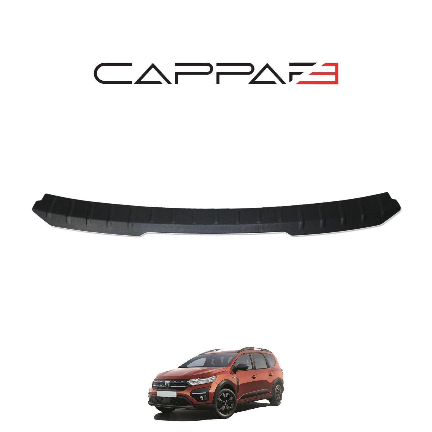 Dacia Jogger 2022- Yılı ve Sonrası Uyumlu Arka Tampon Eşiği Mat