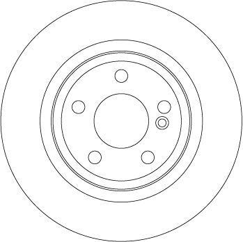 MERCEDES-BENZ W176-117-246-156 12-18 FREN DISKI ARKA A2464230112 TRW 2'li Paket