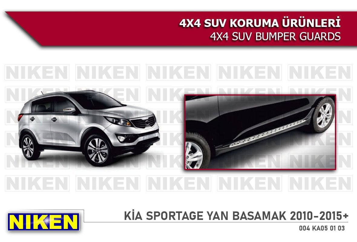 KİA SPORTAGE 2010-2015 YAN BASAMAK OEM DÜZ