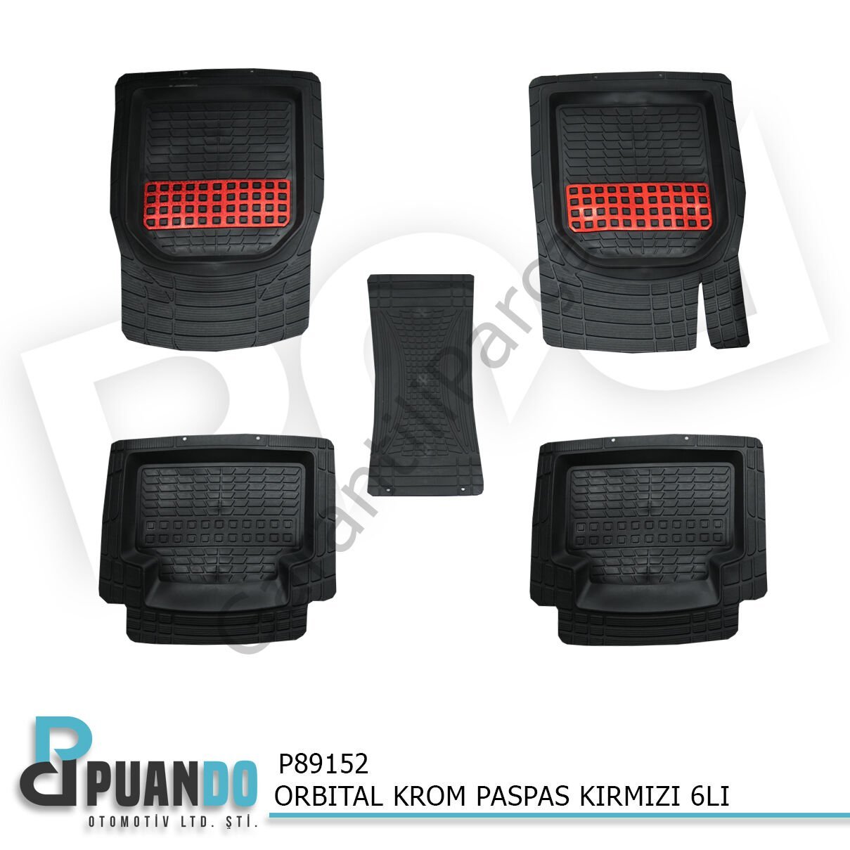 ORBITAL KROM PASPAS KIRMIZI 6LI