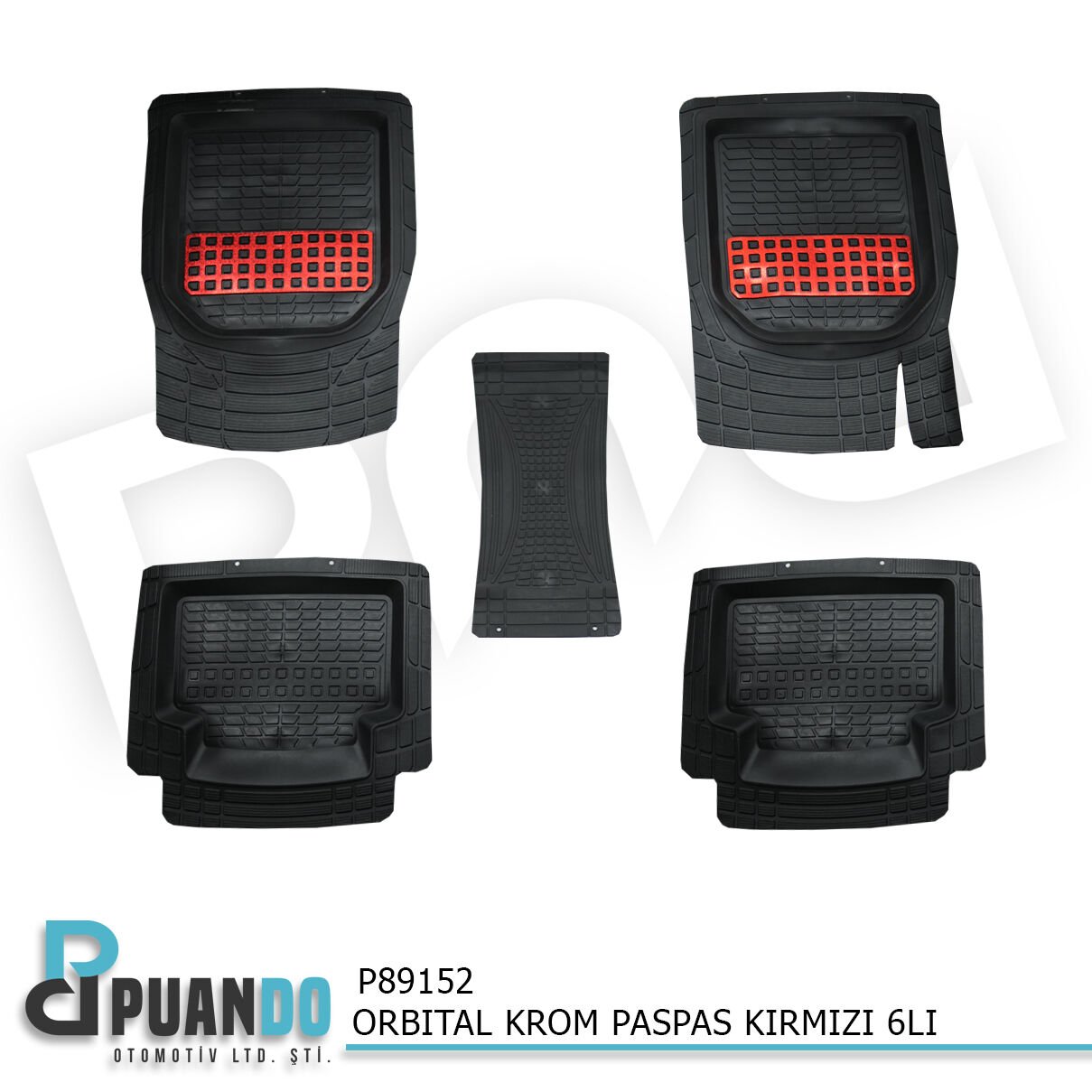 ORBITAL KROM PASPAS KIRMIZI 6LI