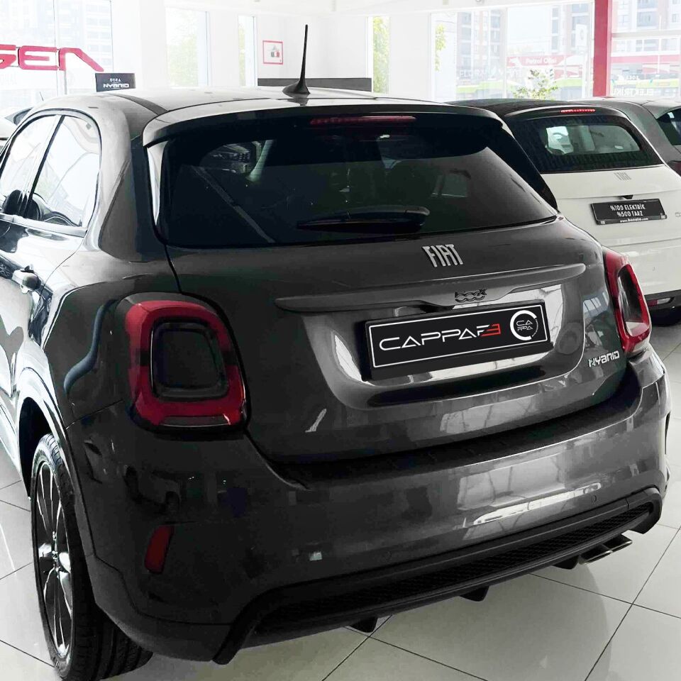 Fiat 500 X Sport 2020- Yılı ve Sonrası Uyumlu Arka Tampon Eşiği Mat