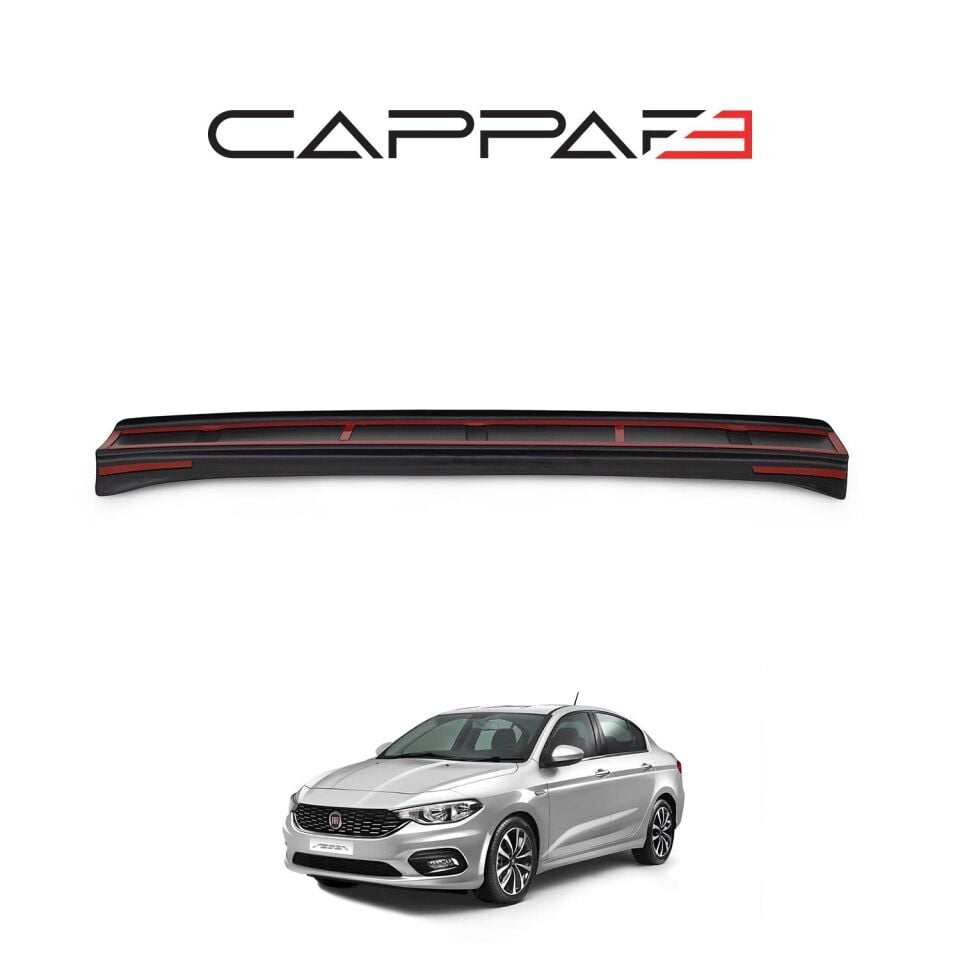 Fiat Egea 2015- Yılı ve Sonrası Uyumlu Arka Tampon Eşiği Mat