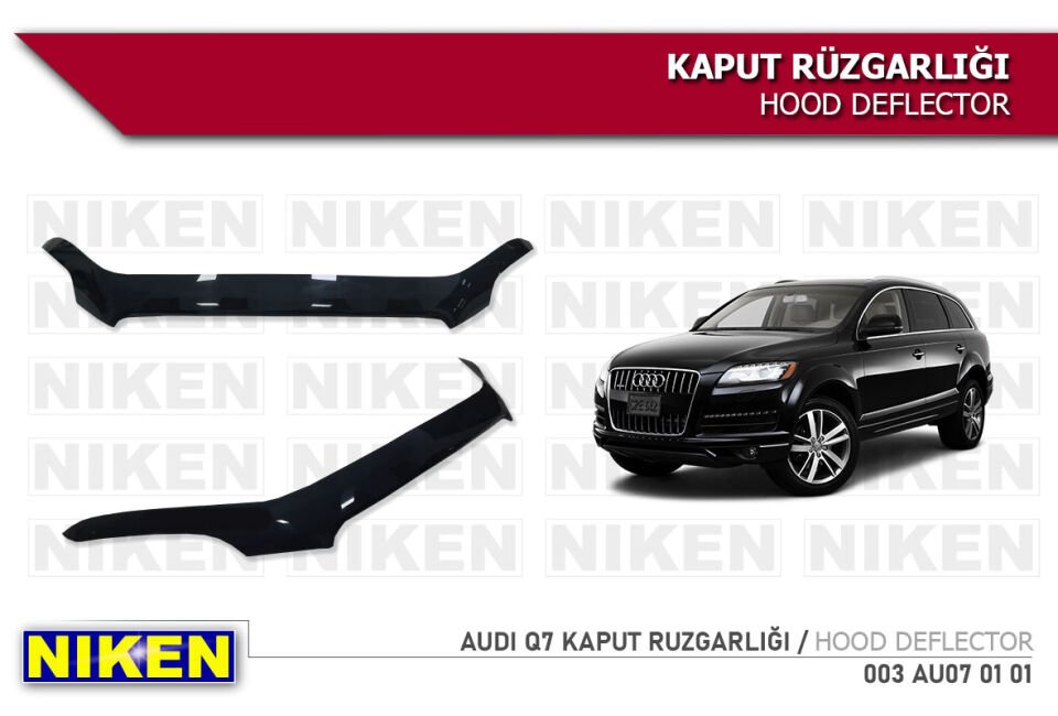 AUDI Q7 KAPUT RUZGARLIĞI