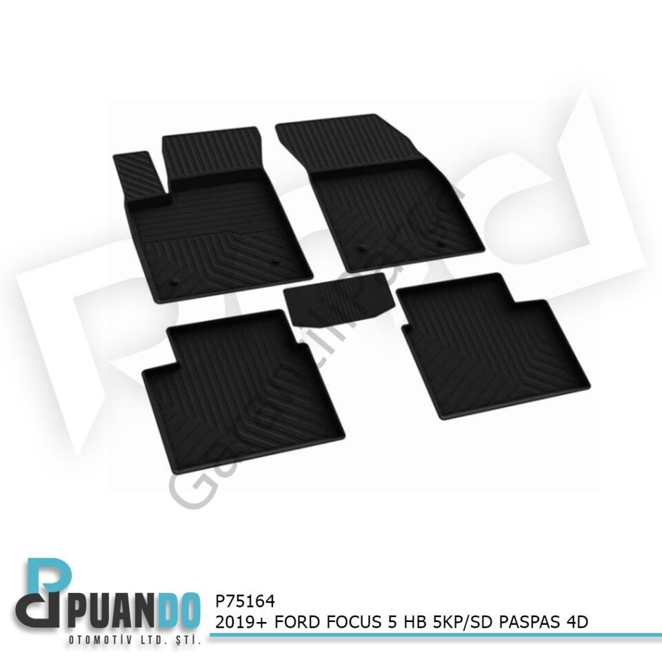 2019+ FORD FOCUS 5 HB 5KP/SD PASPAS 4D SIYAH