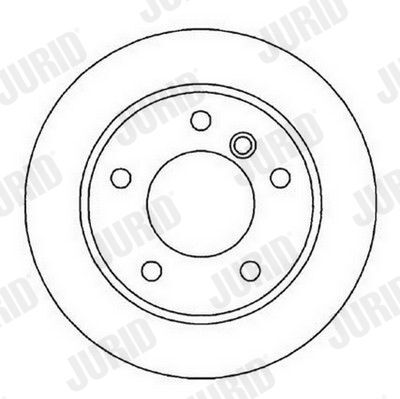 BMW E36-E46 95-05 FREN DISKI ARKA 34216864903 JURID 2'li Paket