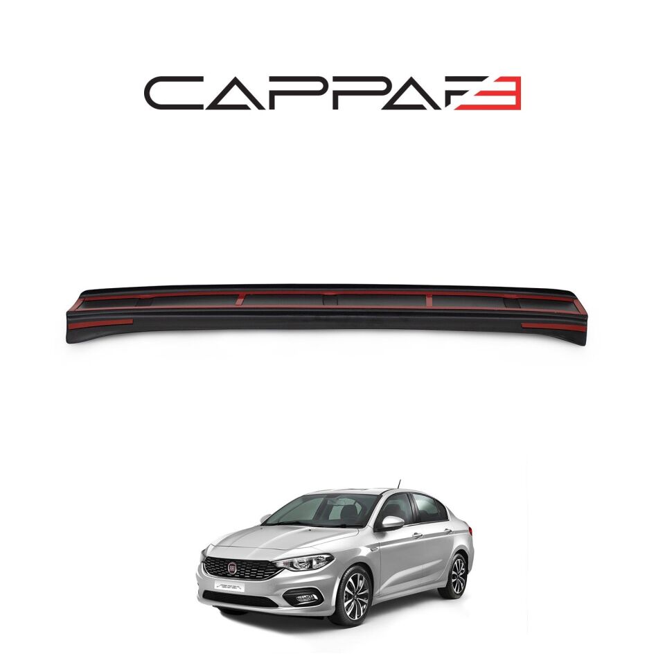 Fiat Egea 2015- Yılı ve Sonrası Uyumlu Arka Tampon Eşiği Parlak