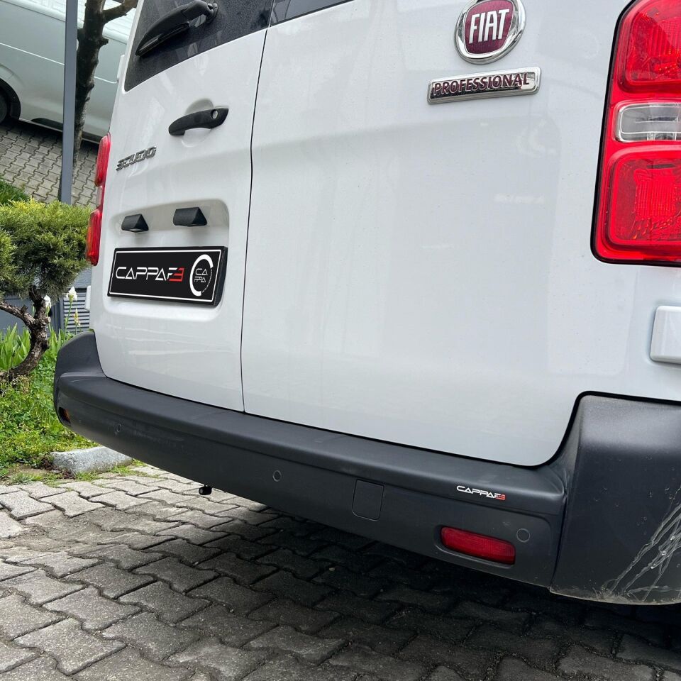 Fiat Scudo 2023- Yıl ve Sonrası Uyumlu Arka Tampon Eşiği Parlak