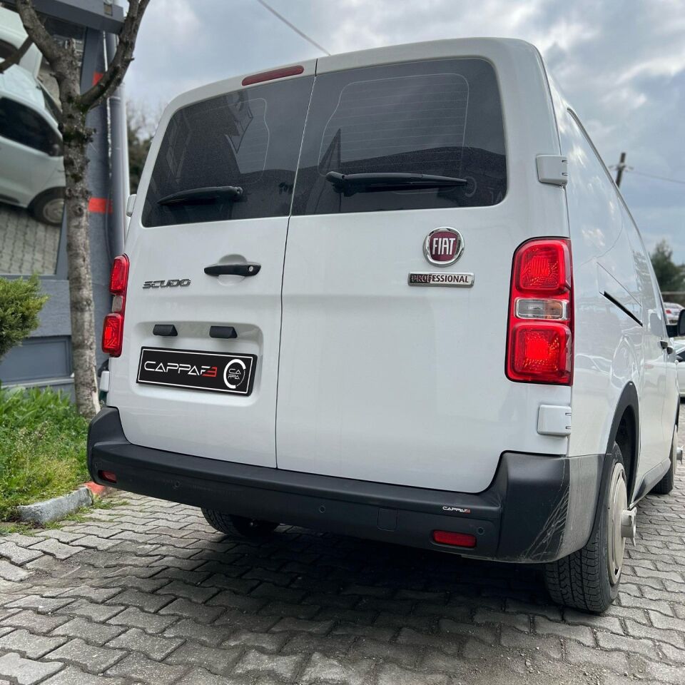 Fiat Scudo 2023- Yıl ve Sonrası Uyumlu Arka Tampon Eşiği Parlak