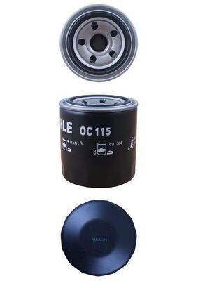 FIAT CRYSLER/I10-120 90- YAG FILTRESI MD00540 MAHLE