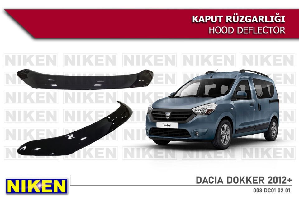 DACIA DOKKER 2012- KAPUT RÜZGARLIĞI ECO
