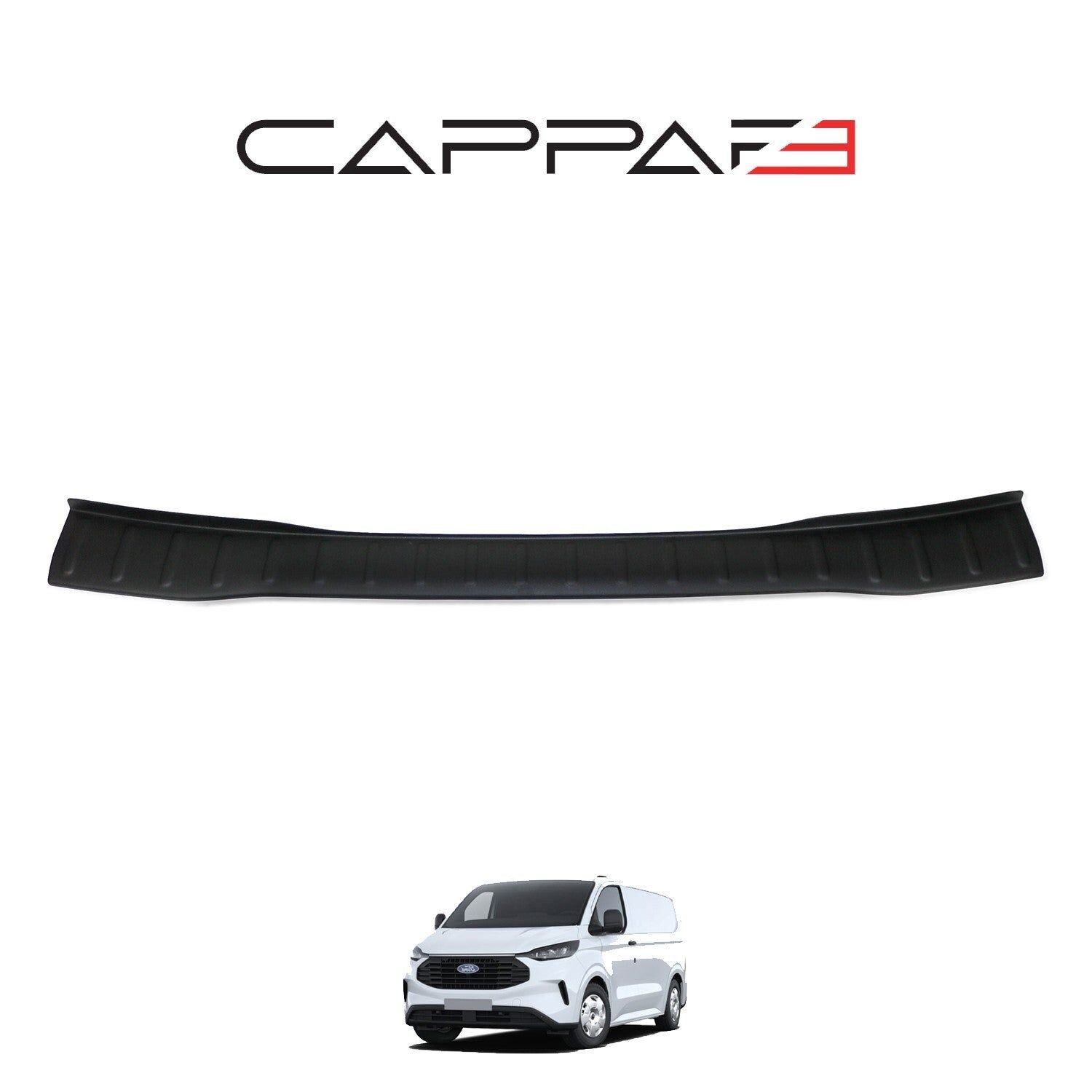 Ford Custom 2023- Yılı ve Sonrası Uyumlu Arka Tampon Eşiği Mat