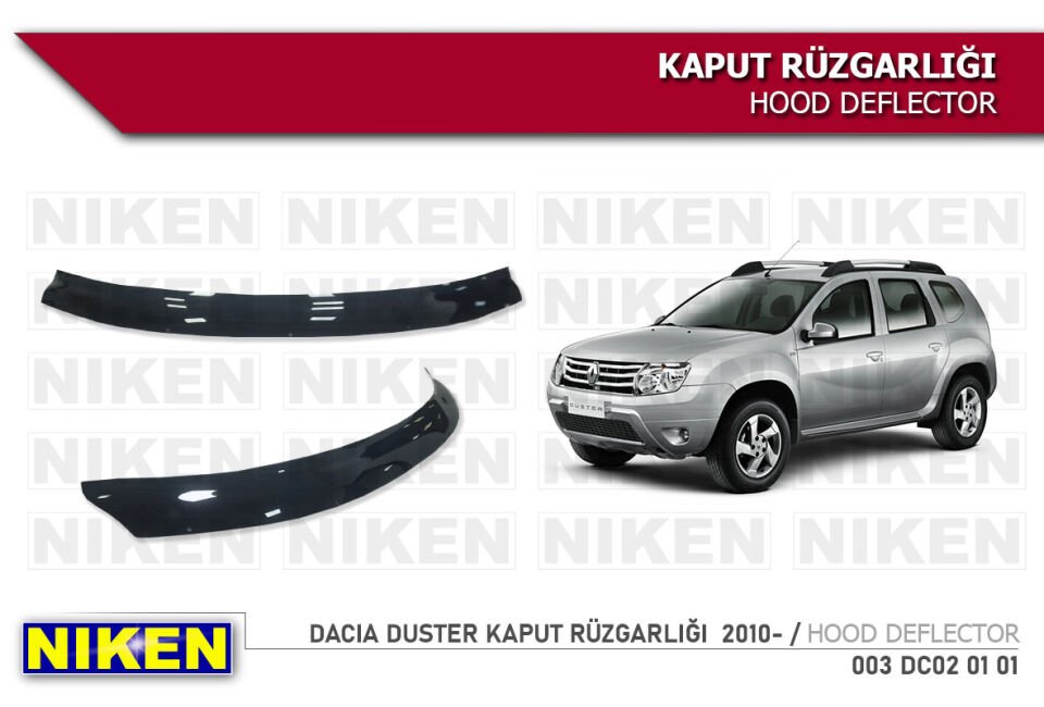 DACIA DUSTER KAPUT RÜZGARLIĞI 2024 - ECO