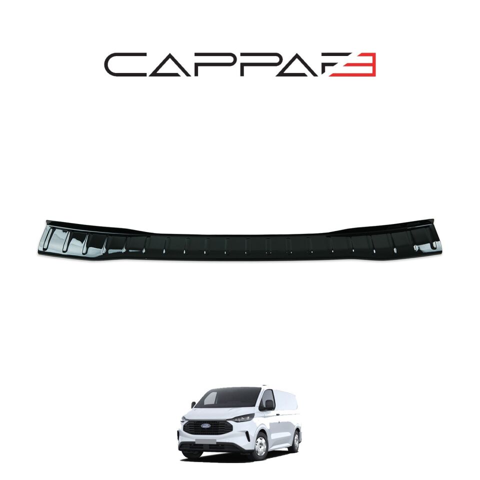 Ford Custom 2023- Yılı ve Sonrası Uyumlu Arka Tampon Eşiği Parlak