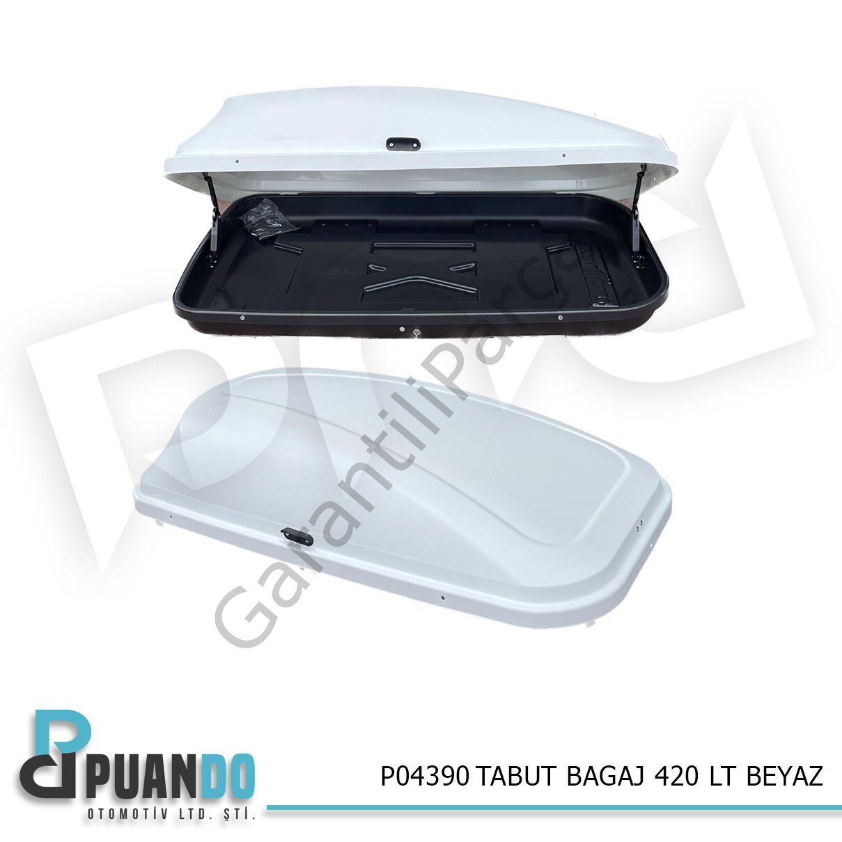 Tabut Bagaj 420 Lt Beyaz 155x85x45 CM