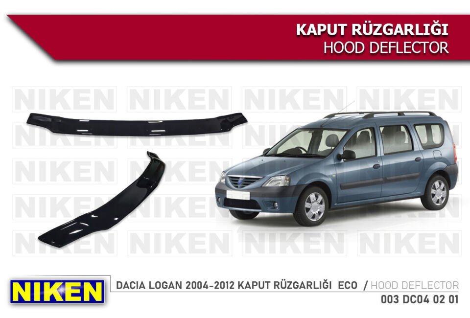 DACIA LOGAN 2004-2012 KAPUT RÜZGARLIĞI ECO