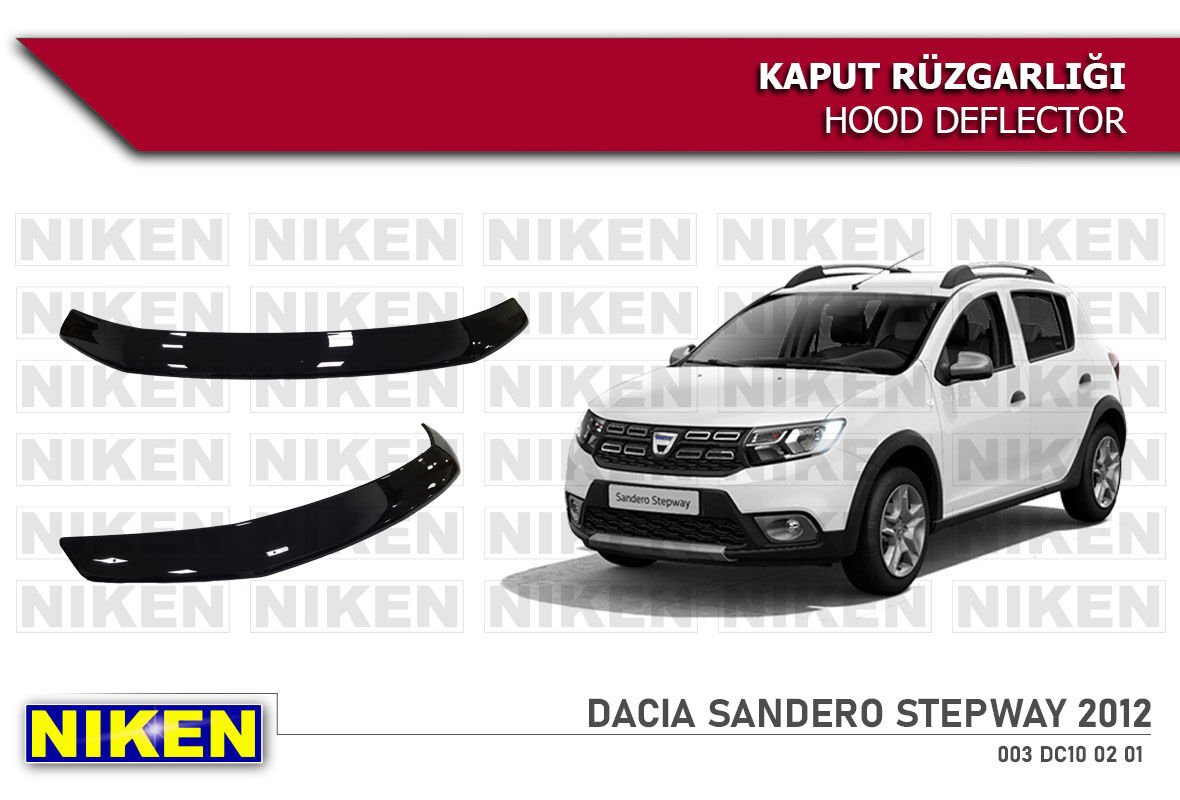 DACIA SANDERO STEPWAY 2012- KAPUT RÜZGARLIĞI ECO