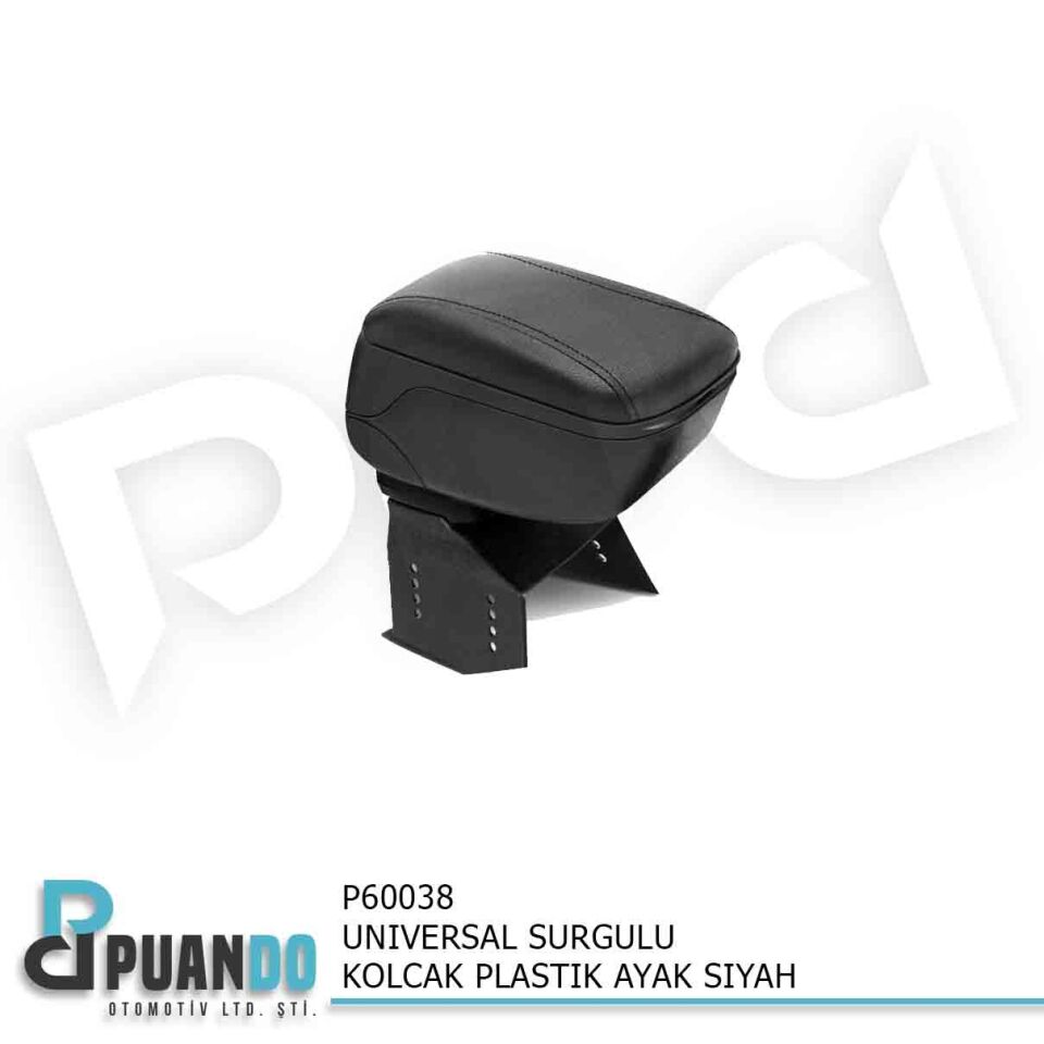 UNIVERSAL SURGULU KOLCAK PLASTIK AYAK SIYAH