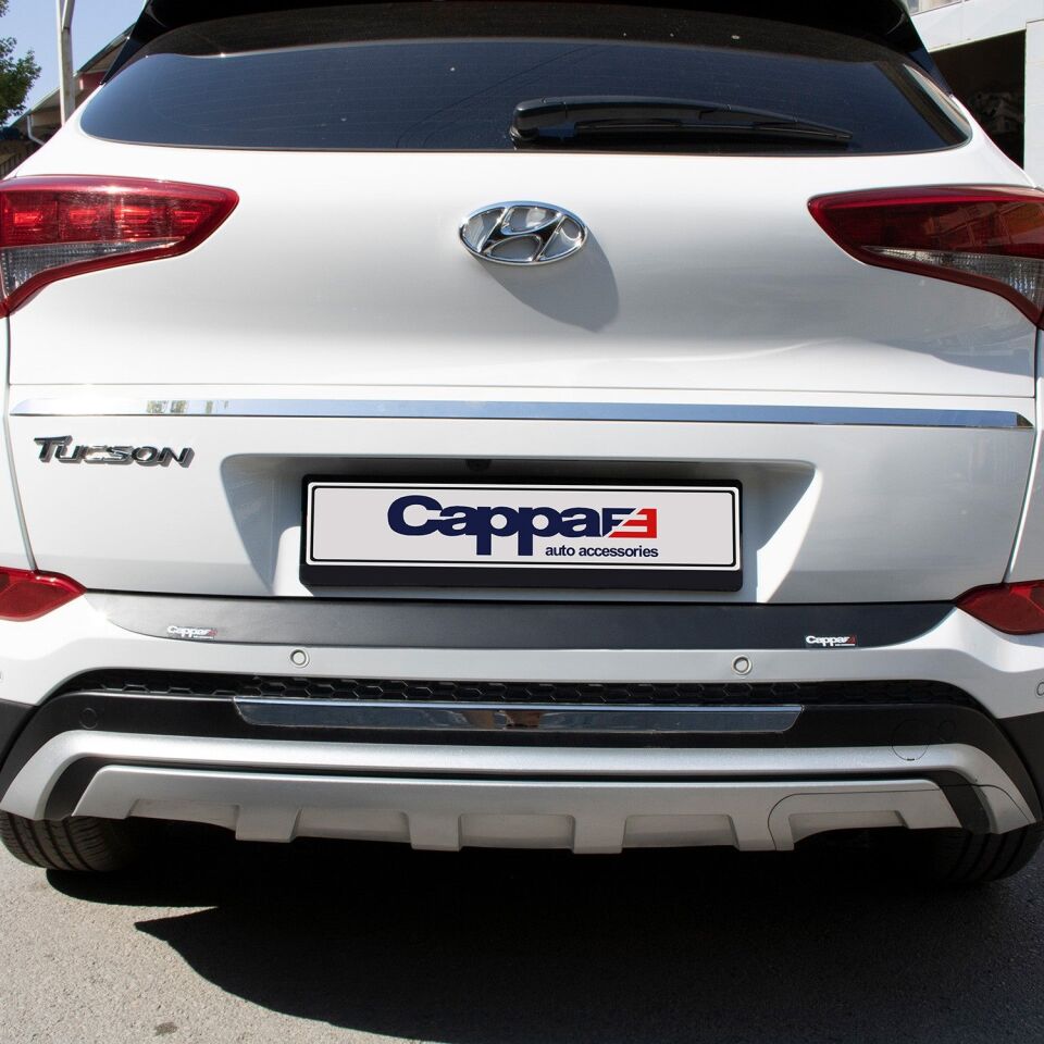 Hyundai Tucson 2016-2018 Yıl Arası Arka Tampon Eşiği Mat