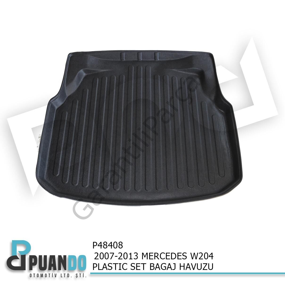 2007-2013 MERCEDES W204 PLASTIC SET BAGAJ HAVUZU