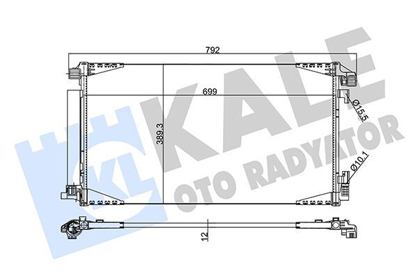 TOYOTA CHR (X1) 16- KLIMA RADYATÖRÜ 88450-F4020 KALE